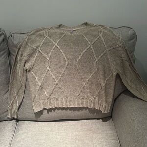 Beige lightweight sweater